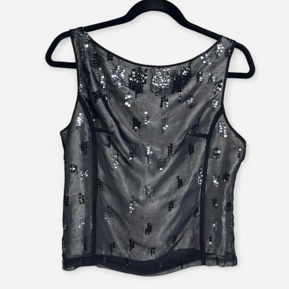 Unbranded Women's Black and Grey Crop-top